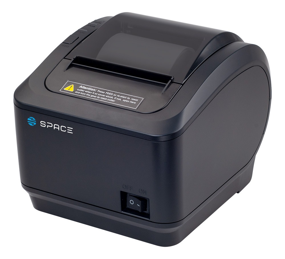 Чековый принтер SPACE Sonic (80мм, 260мм/с, USB, Ethernet, RS-232, черный)