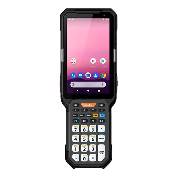 ТСД Point Mobile PM451 P451G6I64DFE0C (Android 9\11 GMS, 4,3", Wifi/BT, NFC, 2,2 GGhz, GSM/LTE, GPS, 4G/64G, Alpha Numeric, Long range scanner (EX30), Camera, English OS, 5700 mAh)