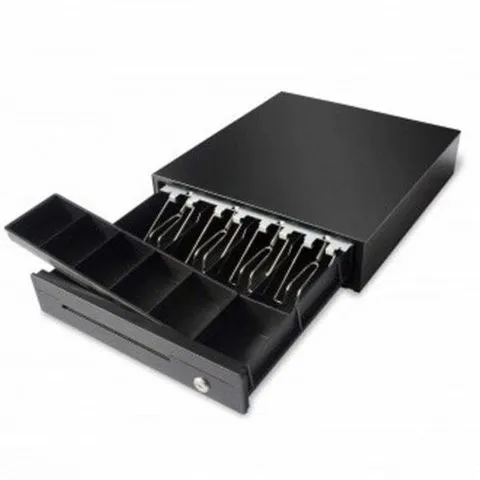 Денежный ящик Maken EK-330 (Cool Grey, 12/24V, Epson standard RJ11, лотки для купюр и монет 4/8)